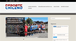 Desktop Screenshot of deportechileno.cl